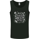 Worlds Best Poetrist Funny Poet Poetry Mens Vest Tank Top Black