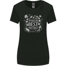Worlds Best Poetrist Funny Poet Poetry Womens Wider Cut T-Shirt Black