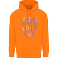 Worlds Okayest Mom Mothers Day Mummy Childrens Kids Hoodie Orange