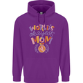 Worlds Okayest Mom Mothers Day Mummy Childrens Kids Hoodie Purple