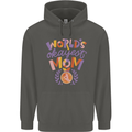 Worlds Okayest Mom Mothers Day Mummy Childrens Kids Hoodie Storm Grey