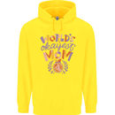 Worlds Okayest Mom Mothers Day Mummy Childrens Kids Hoodie Yellow