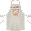 Worlds Okayest Mom Mothers Day Mummy Cotton Apron 100% Organic Natural