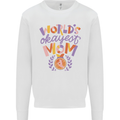 Worlds Okayest Mom Mothers Day Mummy Kids Sweatshirt Jumper White