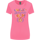 Worlds Okayest Mom Mothers Day Mummy Womens Wider Cut T-Shirt Azalea