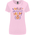Worlds Okayest Mom Mothers Day Mummy Womens Wider Cut T-Shirt Light Pink
