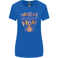 Worlds Okayest Mom Mothers Day Mummy Womens Wider Cut T-Shirt Royal Blue
