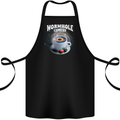 Wormhole Express Funny Coffee Planets Space Cotton Apron 100% Organic Black