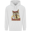 Wuff Wuff Madafacas Funny Dog Mens 80% Cotton Hoodie White