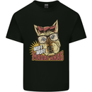 Wuff Wuff Madafacas Funny Dog Mens Cotton T-Shirt Tee Top Black