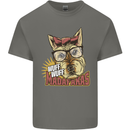Wuff Wuff Madafacas Funny Dog Mens Cotton T-Shirt Tee Top Charcoal