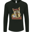 Wuff Wuff Madafacas Funny Dog Mens Long Sleeve T-Shirt Black