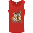 Wuff Wuff Madafacas Funny Dog Mens Vest Tank Top Red