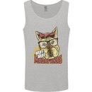 Wuff Wuff Madafacas Funny Dog Mens Vest Tank Top Sports Grey