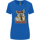 Wuff Wuff Madafacas Funny Dog Womens Wider Cut T-Shirt Royal Blue