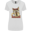 Wuff Wuff Madafacas Funny Dog Womens Wider Cut T-Shirt White