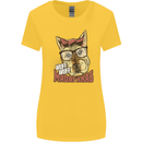Wuff Wuff Madafacas Funny Dog Womens Wider Cut T-Shirt Yellow