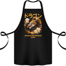 Year of the Dragon Chinese New Year Cotton Apron 100% Organic Black