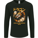 Year of the Dragon Chinese New Year Mens Long Sleeve T-Shirt Black