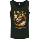 Year of the Dragon Chinese New Year Mens Vest Tank Top Black