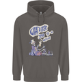 Year to Do Nothing Retired Lazy Sabbatical Mens 80% Cotton Hoodie Charcoal
