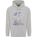 Year to Do Nothing Retired Lazy Sabbatical Mens 80% Cotton Hoodie Sports Grey