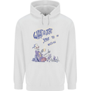 Year to Do Nothing Retired Lazy Sabbatical Mens 80% Cotton Hoodie White