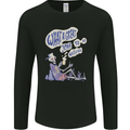Year to Do Nothing Retired Lazy Sabbatical Mens Long Sleeve T-Shirt Black