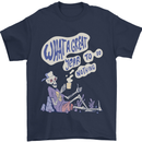 Year to Do Nothing Retired Lazy Sabbatical Mens T-Shirt 100% Cotton Navy Blue