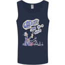 Year to Do Nothing Retired Lazy Sabbatical Mens Vest Tank Top Navy Blue