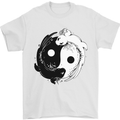 Yin Yang Axolotl Mens T-Shirt 100% Cotton White