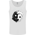 Yin Yang Axolotl Mens Vest Tank Top White