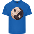 Yin Yang Dogs Kids T-Shirt Childrens Royal Blue