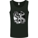 Yin Yang Dragons Mens Vest Tank Top Black