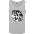 Yin Yang Dragons Mens Vest Tank Top Sports Grey