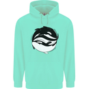 Ying Yan Orca Killer Whale Childrens Kids Hoodie Peppermint