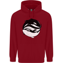 Ying Yan Orca Killer Whale Childrens Kids Hoodie Red