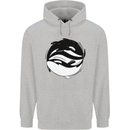 Ying Yan Orca Killer Whale Childrens Kids Hoodie Sports Grey