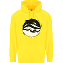 Ying Yan Orca Killer Whale Childrens Kids Hoodie Yellow