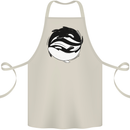 Ying Yan Orca Killer Whale Cotton Apron 100% Organic Natural