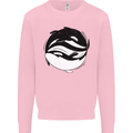 Ying Yan Orca Killer Whale Kids Sweatshirt Jumper Light Pink