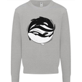 Ying Yan Orca Killer Whale Kids Sweatshirt Jumper Sports Grey