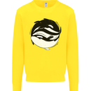 Ying Yan Orca Killer Whale Kids Sweatshirt Jumper Yellow