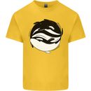 Ying Yan Orca Killer Whale Kids T-Shirt Childrens Yellow