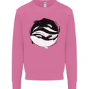 Ying Yan Orca Killer Whale Mens Sweatshirt Jumper Azalea