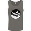 Ying Yan Orca Killer Whale Mens Vest Tank Top Charcoal