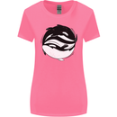 Ying Yan Orca Killer Whale Womens Wider Cut T-Shirt Azalea