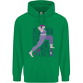 Yoga Pilates Now Wine Later Funny Alcohol Childrens Kids Hoodie Irish Green