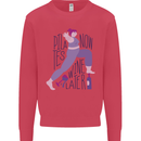 Yoga Pilates Now Wine Later Funny Alcohol Kids Sweatshirt Jumper Heliconia