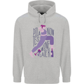 Yoga Pilates Now Wine Later Funny Alcohol Mens 80% Cotton Hoodie Sports Grey